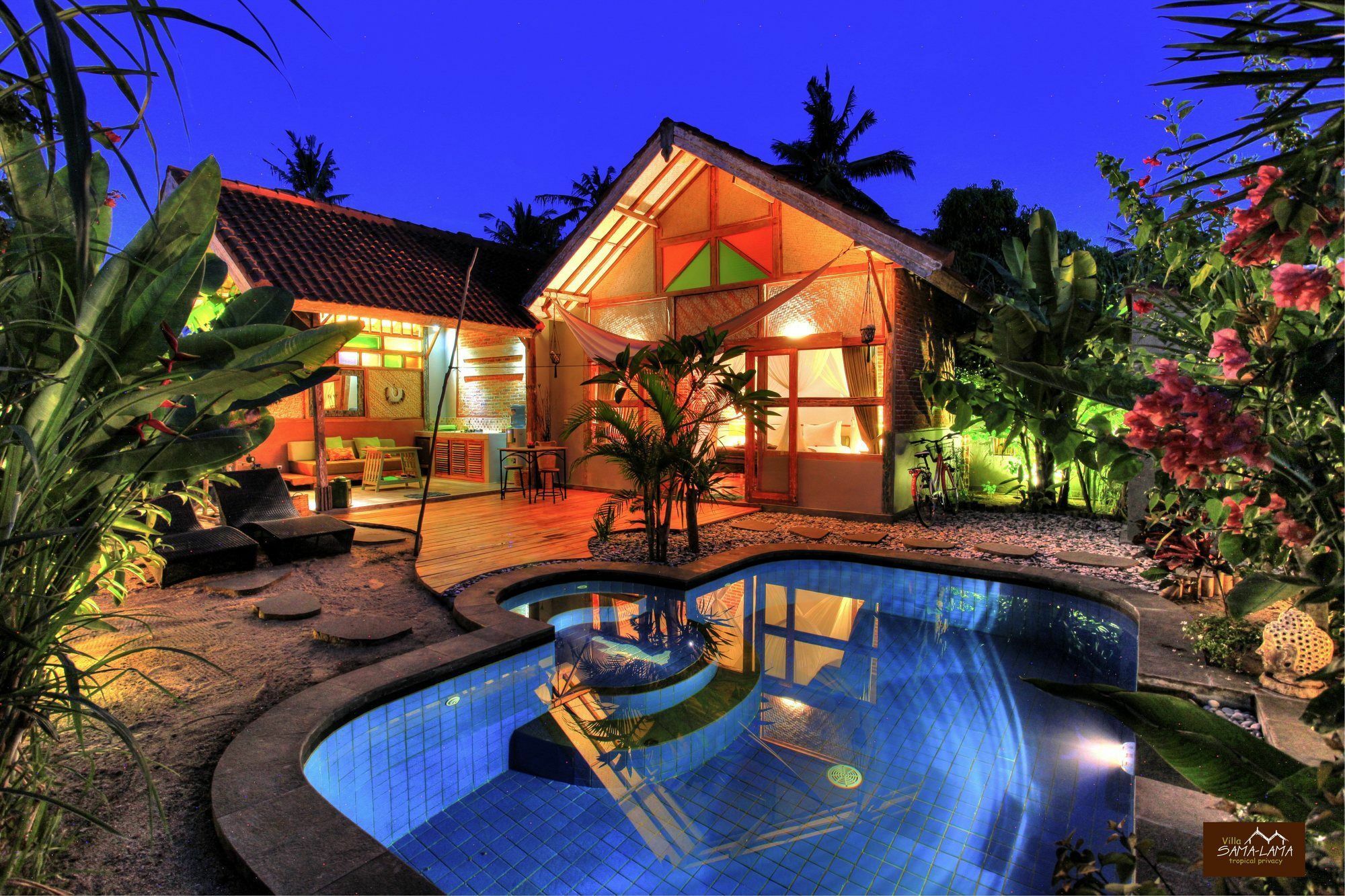 Villas Samalama Gili Air Ngoại thất bức ảnh